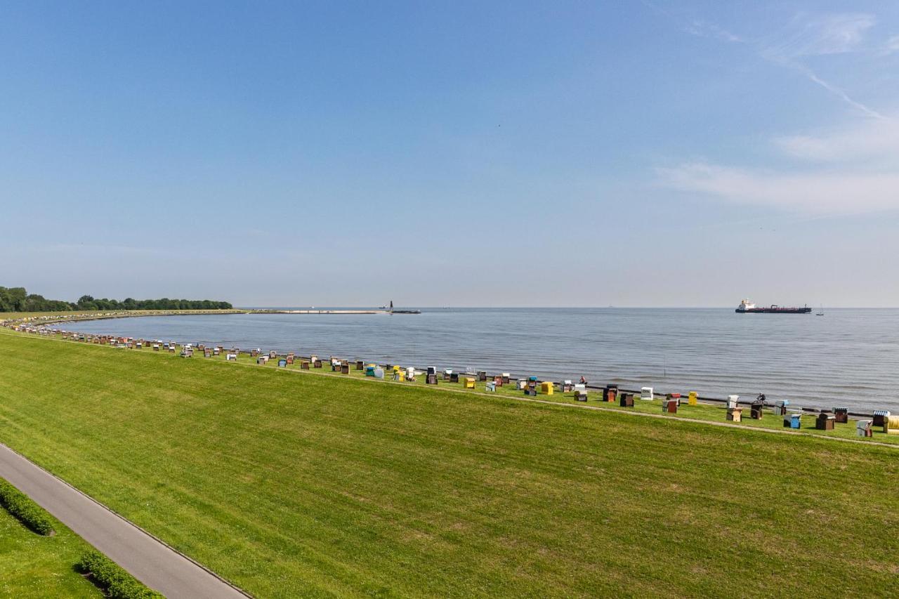 Appartamento Haus Muehlentrift Doese Cuxhaven Esterno foto